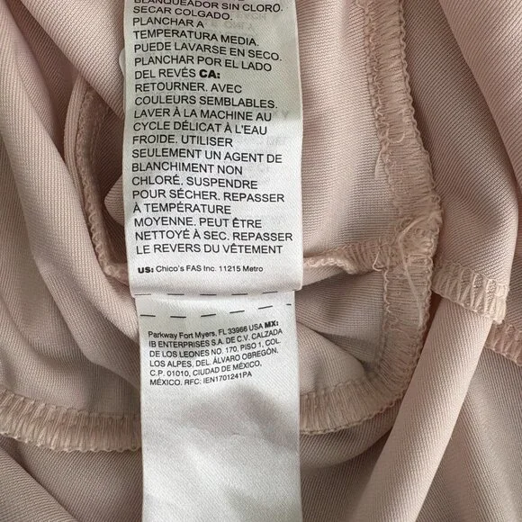 2/$30 White House Black Market Velvet Surplice Top Pink Small #9937 - Picture 8 of 9